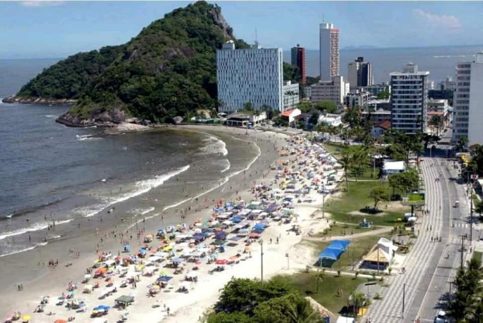 Praia de Caiobá de Frente para o Mar MATINHOS PR Appartamento Esterno foto
